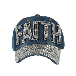 FAITH BLING BASEBALL CAP   NWT